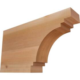 Ekena Millwork B00zrubats 3 1/2w X 10h 18l Pescadero Smooth Rafter Tail Western Red