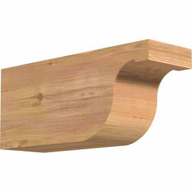 Ekena Millwork B00zrwmxe2 5 1/2w X 8h 18l Del Monte Smooth Rafter Tail Western Red Cedar