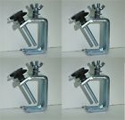 Eliminator Set Of 4 Lighting C Clamps Par 38 56 64 Mobile Dj Light Weight See Video 855666000921