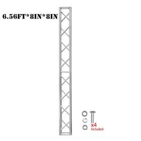 03tuv-2020-01 Evargc 6.56 Ft. 2 Meter Square Aluminum 8 Inch X8 Bolted Type Trussing Segment Section