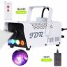 Fm-1 Jdr Fog Machine With Controllable Lights Dj Led Smoke Red