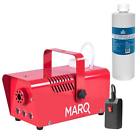 Fog400ledredpk Marq Lighting Fog 400 Led Water-based Smoke Machine In Red W Quart Of Fluid 603786633600