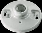 90-445 Glazed Satco 10 Ceiling Base Socket 15416 Pk Porcelain Keyless Med