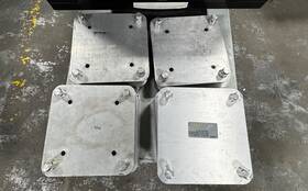 12x12a Global Truss Aluminum 12in X Base Plate F34