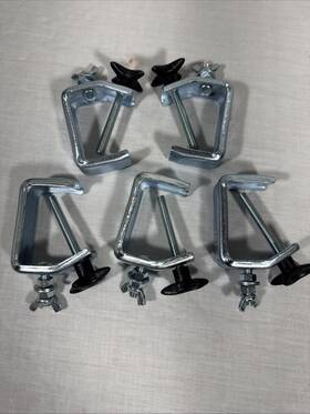 Global Truss 896312003880 Pipe C-clamp Light-duty Rigging Lot Of 5 New