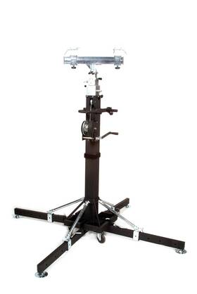 St-180 Global Truss 896312006478 - 18ft Heavy Duty Tower Lifter Crank Stand Without Utriggers