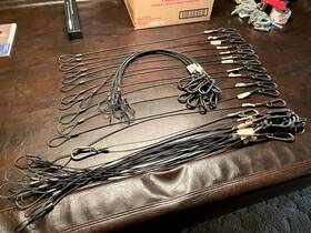Global Truss 896312007536 47 30 Inch Safety Cable With 1 Bonus 25 Heavy Duty