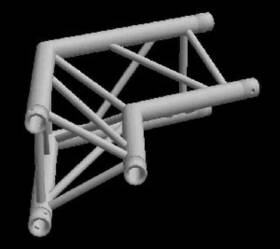 Tr-4089-i Global Truss 2 Way 120 Degree Corner Make Offer