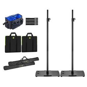 Gravity 789049913914 Stands Tls 431 B Touring Lighting Speaker Stand W Base Plate And Bags Pair