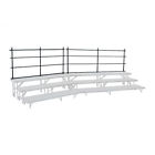 Grr24t National Public Seating Guard Rail For Tapered Risers