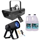 1302 H1302pack8 Chauvet Dj Hurricane Machine With Fluid Rgbw Pinspot 0707943565862