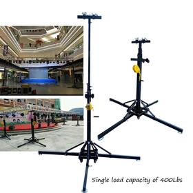 Haywhnkn W24l270 2 13ft Heavy Duty Lifter Crank Lighting Dj Concert Stand Outriggers Global Truss