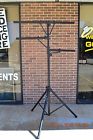 Lts01 Heavy Dj Lighting Foot Stand Ft T-bar Studio Duty 12 Club Tripod