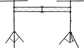 Inc. 313096198125 Mr Dj 10 Feet Portable Lighting Truss Stand Trussing System With Dual Tripod