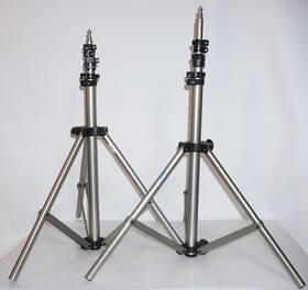 5018 Jtl Pair -jtl 7.5 Foot 3 Section Air Cushioned Light Stand Tripod Model