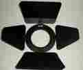 Lc7101 Unbranded Lighting Theater Stage Mini-cool Lux Barndoor Set 4 Leaf Video Light New Lc7101 Unbranded Lighting Theater Stage Mini-cool Lux Barndoor Set 4 Leaf Video Light New