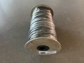Cv146bmu Librett #4 Black Tie Line - 200 Yard Spool Unglazed Cotton Sash Cord Theater/stage