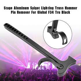 Madhornets L001-a092-black Stage Aluminum Spigot Lighting Truss Hammer Pin Remover For Global F34 Tru Blk U