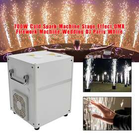L001-a093-us Madhornets 700w Cold Spark Machine Stage Effect Dmx Firework Wedding Dj Party White