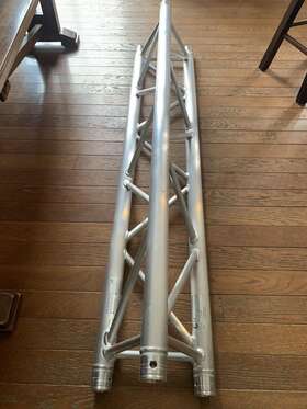 Milos Structural Systems Stu1500 Truss 50x2mm Alloy Braces 20x2mm Trio 59 Inch 4.92 Almost 5