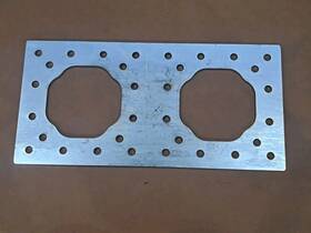 Modtruss Mt-pl-s-12-24-00 12 Inch X 24 Splice Plate