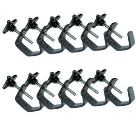 Cl35-x10 Mr Dj Usa 10 Cl35 Universal Multi-purpose C Clamp Light Mounting Lighting Truss