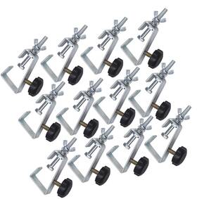 Cl45-x12 Mr Dj Usa 12 Cl45 Universal Multi-purpose C Clamp Light Mounting Lighting Truss