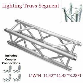 Mr Truss 826843933868 1 Meter 3.28ft Straight Square Aluminum Segment For Pro Mr Truss 826843933868 1 Meter 3.28ft Straight Square Aluminum Segment For Pro