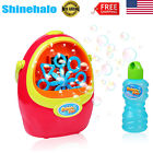 Ph770 Shinehalo Bubble Machine Automatic Electric Effect Blower With Solution
