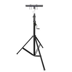 024278 Preasion 2 2pcs 5.9-13 Ft Height Hand Crank Light Trussing Stands With T Adapters 170 Lbs