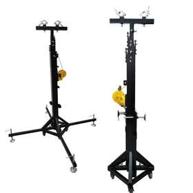 Preasion 024373 2-24242424 2 Sets 19ft Lighting Crank Stands Up Stage With 4