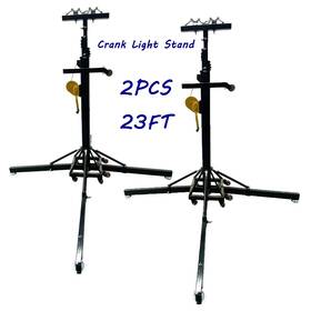 02e42c75 Preasion 2 2pcs Heavy Duty Crank Stand 23ft Stage Lighting Truss System Light 02e42c75 Preasion 2 2pcs Heavy Duty Crank Stand 23ft Stage Lighting Truss System Light