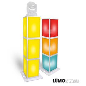 Pro X 804589616818 Prox Xsa-pillar6ft Led Dj Dance Floor Lumo Acrylic Stage Pillar 6ft Cube Pedestal