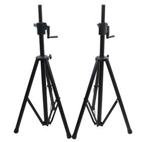 Pro X T-ss21cx2 2 Prox Professional Telescoping Crank Up Speaker Stands With Carrying Bag