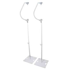 Pro X X-mb20stand 2x White Mirror Ball Free-standing Hooks And Motors Polaris Stands Pro X X-mb20stand 2x White Mirror Ball Free-standing Hooks And Motors Polaris Stands