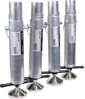 Xsq-1624mk2 Pro X Prox Set Of4telescoping Stagelegsw/ball Joint Adjusts From 16 To 24 Inch
