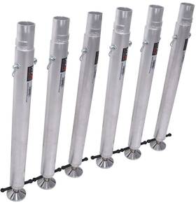 Xsq-2848x6 Pro X Xsq-2848x Prox Mk2 Set Of Six Stageq 28 To 48 Inch Height Adjustable Legs Only