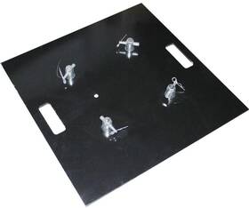 Xt-bp3030s Pro X Prox 30 Inch Steel 10mm Base Plate For Conical Square Truss With Connector