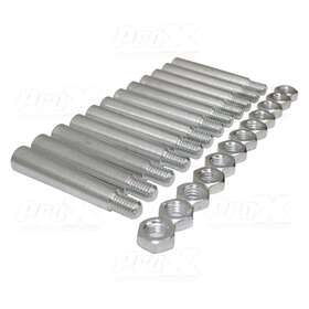 Xt-spn12 Pro X 12 Pack Prox Tapered Shear Pin With Threaded Tip And Nut For Conical Coupler