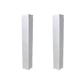 Xtc-sq984ts-w Pro X Pair Of White 9.84ft 3 Meter Lycra Cover Scrim Sleeves