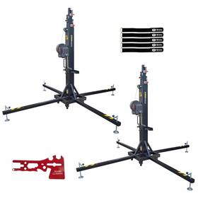 Xtf-106d Prox 679628443621 Top Loading Lifting Tower Capacity 496 Lbs Height 21.06ft Pair