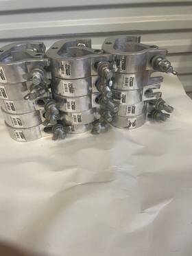 Prox 741459147709 Lot Of 15 T-c5 Trgger-style Aluminum Clamp For 2 Inch / 50mm Tube Truss