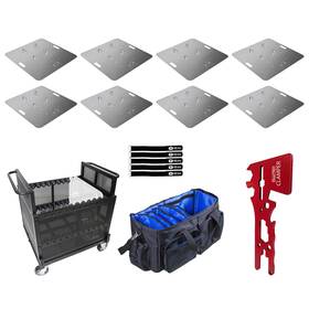 Xt-bp30a Prox 789049914195 30 Inch Aluminum 6mm Truss Base Plate 8-pack With Case Pack Idjnow