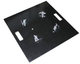 Xt-bp3030s-blm-01 Prox 30 X Steel Base Plate With Connectors 8mm