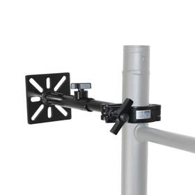 Prox Xt-tc5ledpablk 10-13 Inch Led Tv Panel Wall Mounting Plate To Extension 2 Pole Truss Clamp