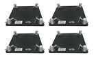 Qs12x12tbalumf34blk-4 Quik Stage Set Of Four Black Aluminum Truss 5722771806487