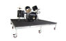 Qs8x8pqrrdr12-qs8x8pqrrdr24 Quik Stage Portable Poly Rolling Drum Riser Buy Direct
