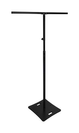 Rlf4 Rockville 613826658715 Black 10 Foot Solid Base T-bar Lighting/projector Dj Stand Bags