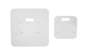 Rtp82b Rockville 819216026953 Top Bottom Totem Plates To Make Rtp32b/rtp82b Into White Stands