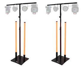 Rockville Black 4x Rock Saber 23 Hour Battery Dj/stage Tube Lights/wireless Dmx Stands Rockville Black 4x Rock Saber 23 Hour Battery Dj/stage Tube Lights/wireless Dmx Stands